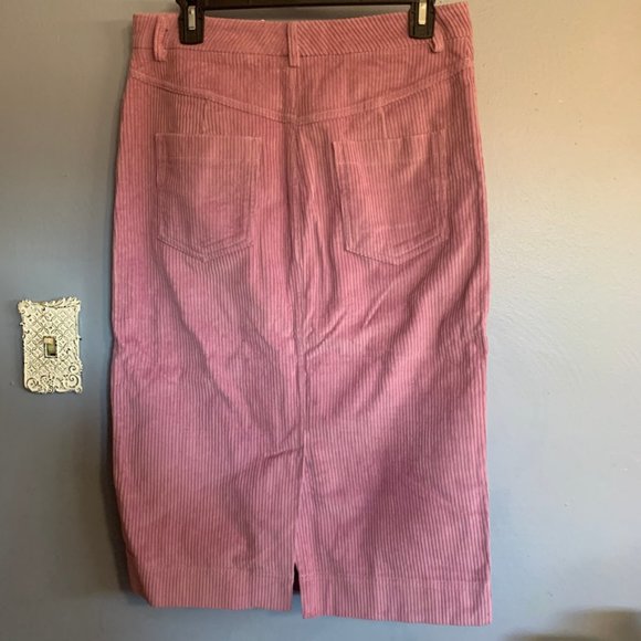 Rachel Antonoff // Lavender Corduroy Hilary Skirt - Picture 3 of 5